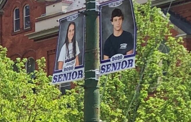 lightpost posters of seniors